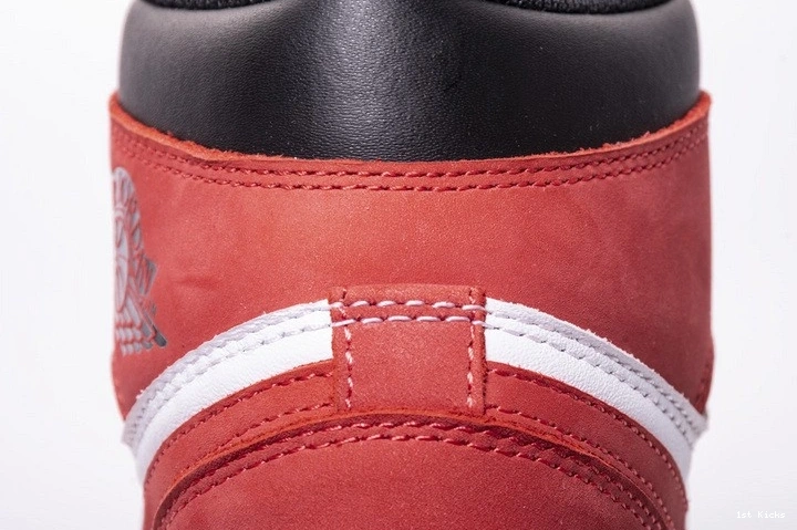 Air Jordan  1 Red Retro 555088-112 6 Rings Track High 0102